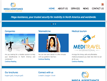 Tablet Screenshot of megassistance.com